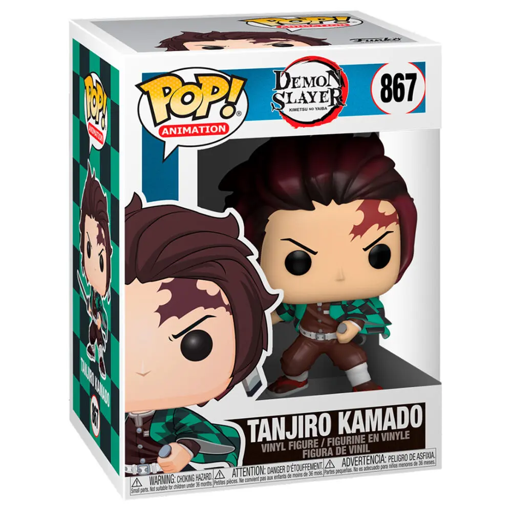 Demon Slayer POP! Animation vinylová figurka Tanjiro Kamado 9 cm fotografii produktu