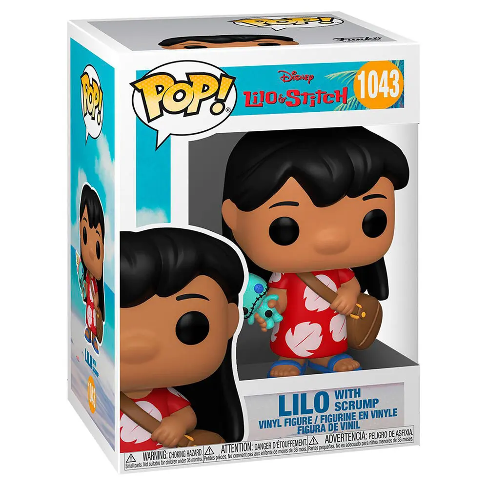 Lilo & Stitch POP! Disney vinylová figurka Lilo se Scrump 9 cm fotografii produktu