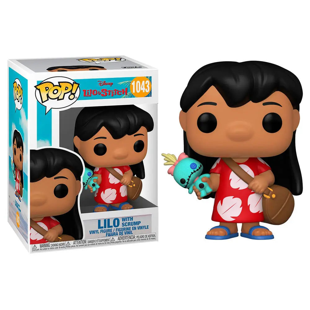 Lilo & Stitch POP! Disney vinylová figurka Lilo se Scrump 9 cm fotografii produktu