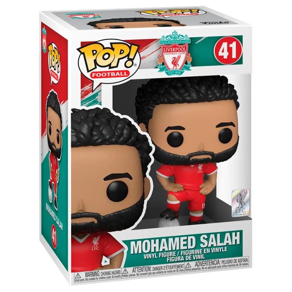 Liverpool F.C. POP! Fotbalová vinylová figurka Mohamed Salah 9 cm fotografii produktu