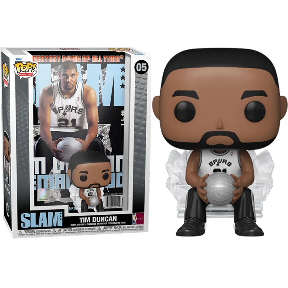 NBA Cover POP! Basketbalová vinylová figurka Tim Duncan (SLAM Magazin) 9 cm fotografii produktu