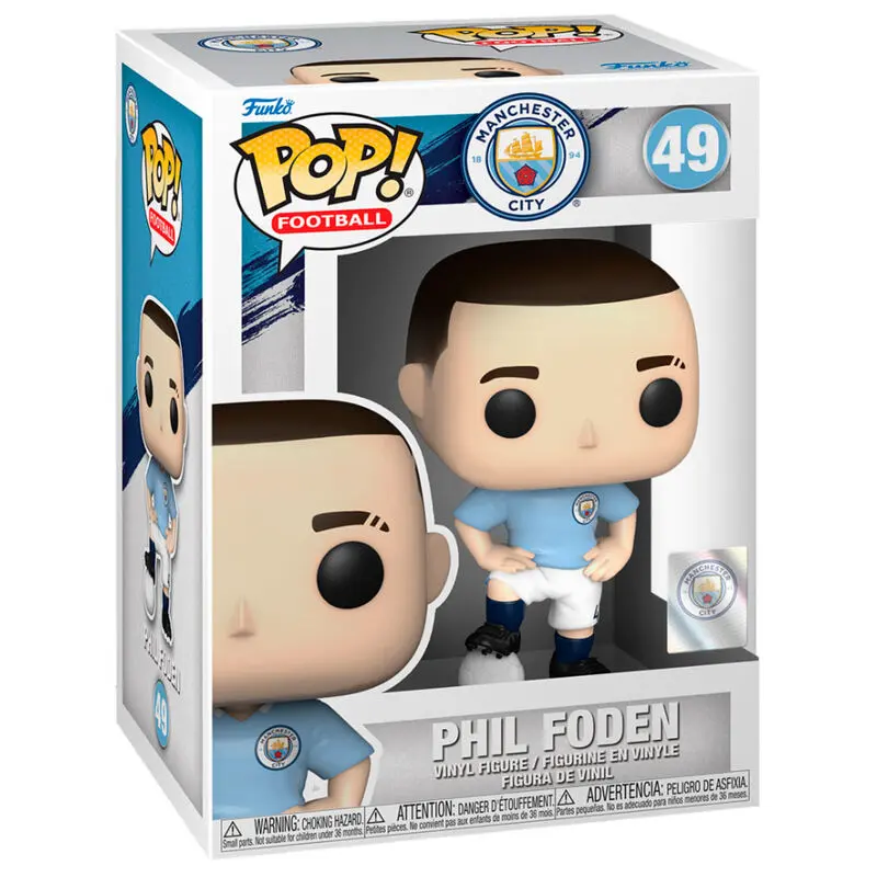 Manchester City F.C. POP! Football vinylová figurka Phil Foden 9 cm fotografii produktu