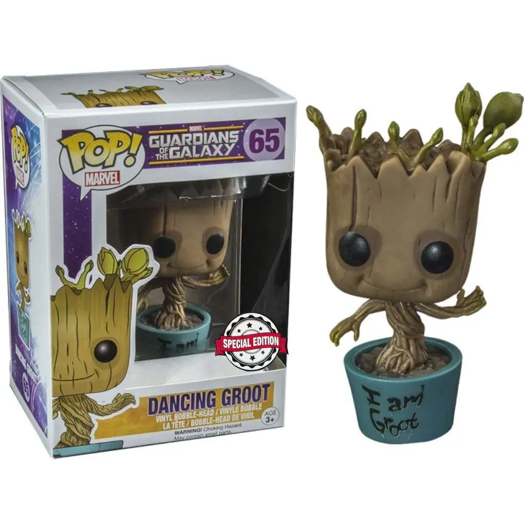 POP figurka Marvel Strážci Galaxie Tančící Já jsem Groot Exkluzivní fotografii produktu