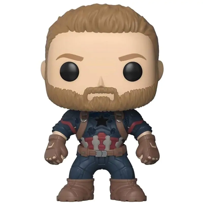 Avengers Infinity War POP! Movies Vinylová figurka Kapitán Amerika 9 cm fotografii produktu