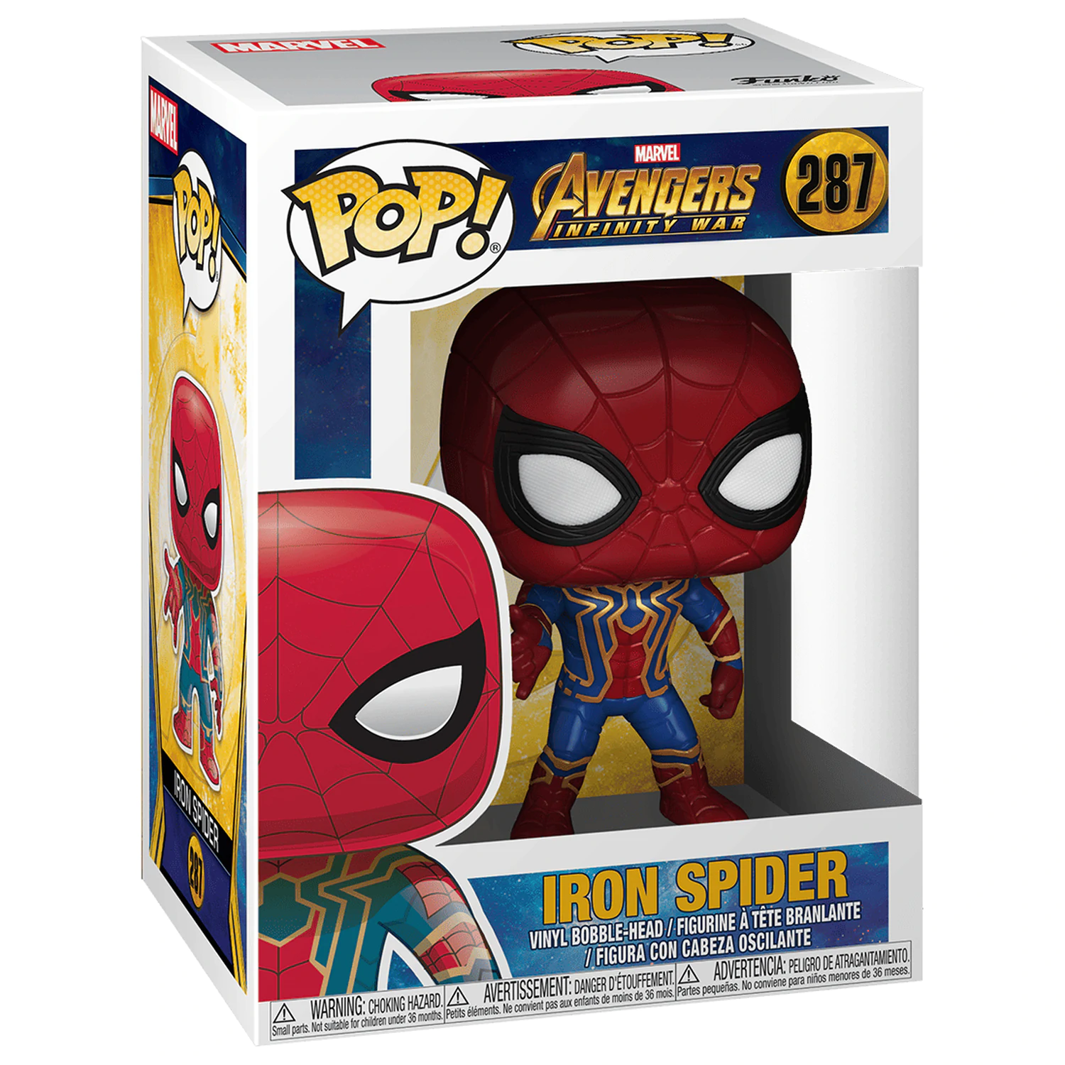 Avengers Infinity War POP! Movies vinylová figurka Iron Spider 9 cm fotografii produktu