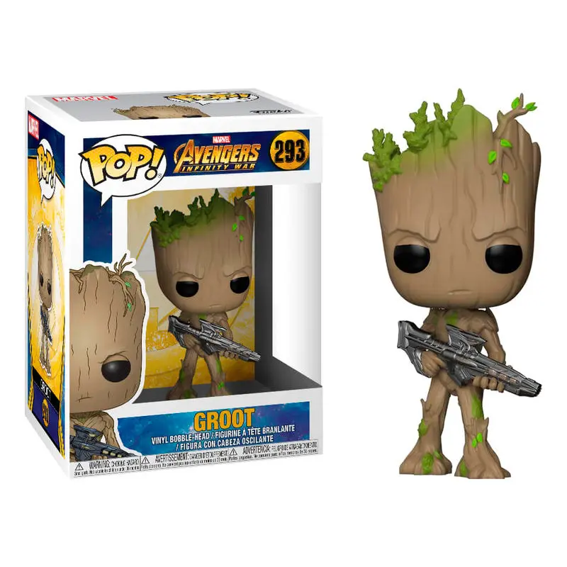 Avengers Infinity War POP! Movies Vinylová figurka Groot 9 cm fotografii produktu