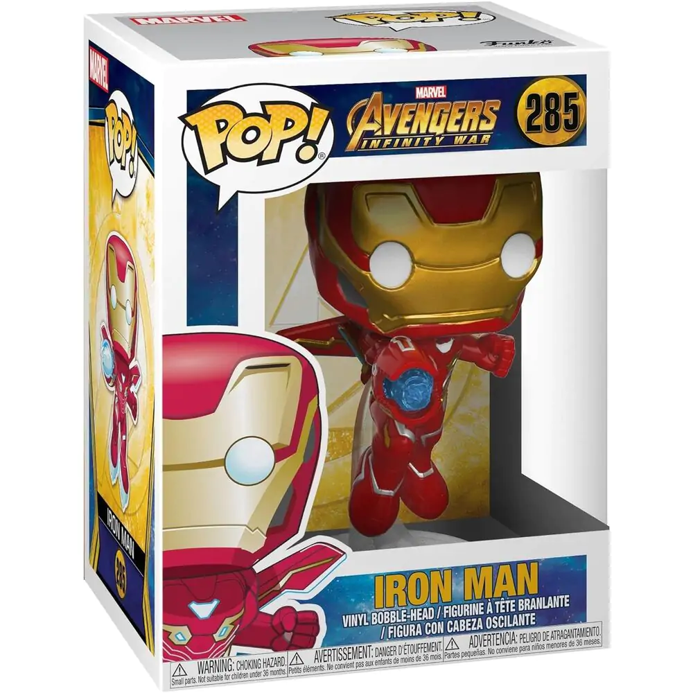 Avengers Infinity War POP! Movies Vinylová Figurka Iron Man 9 cm fotografii produktu