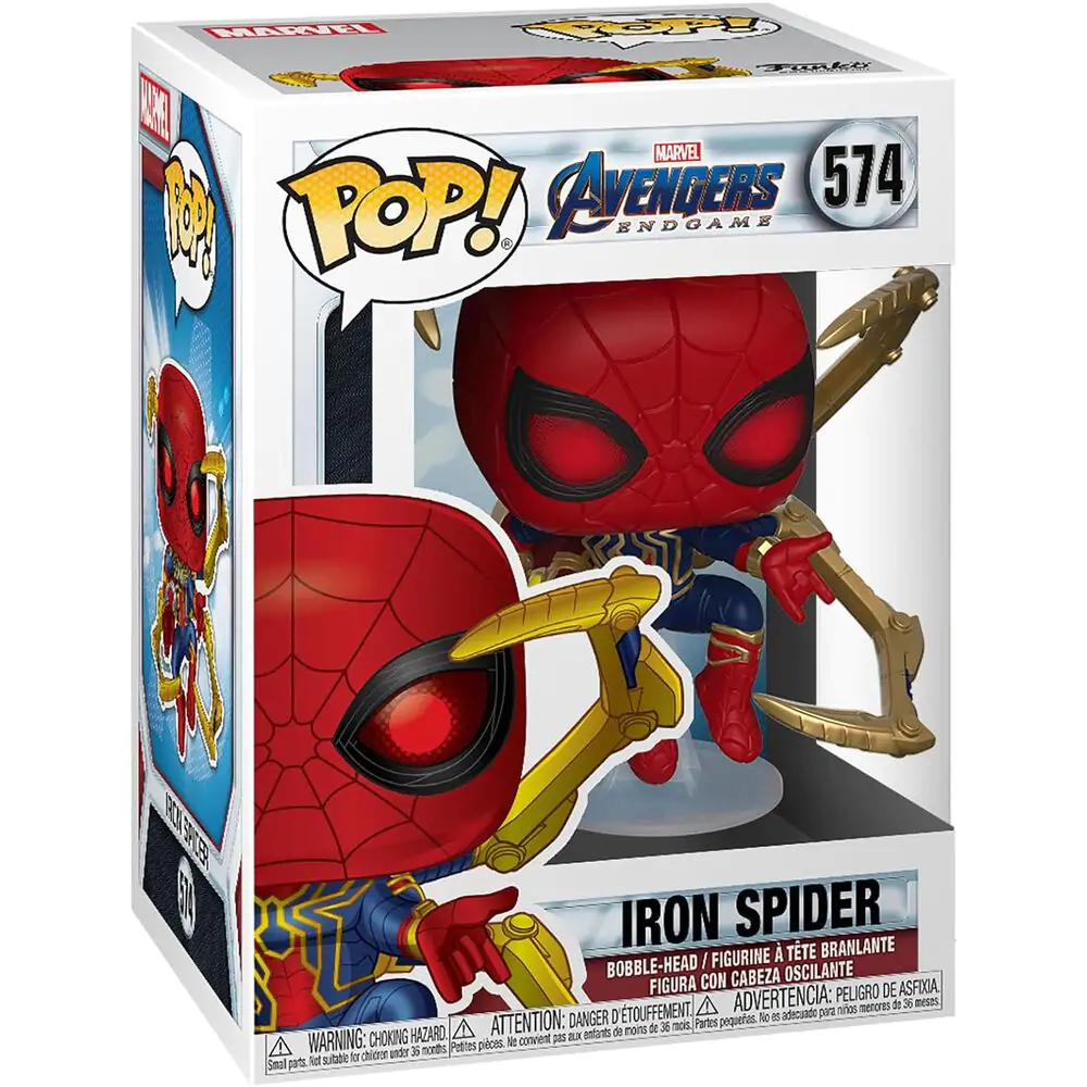 Avengers: Endgame POP! Movies vinylová figurka Iron Spider s Nano Gauntlet 9 cm fotografii produktu