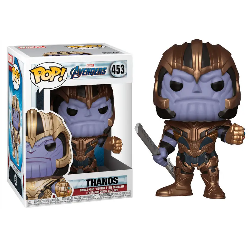 Avengers Endgame POP! Movies vinylová figurka Thanos 9 cm [POŠKOZENÝ OBAL] fotografii produktu