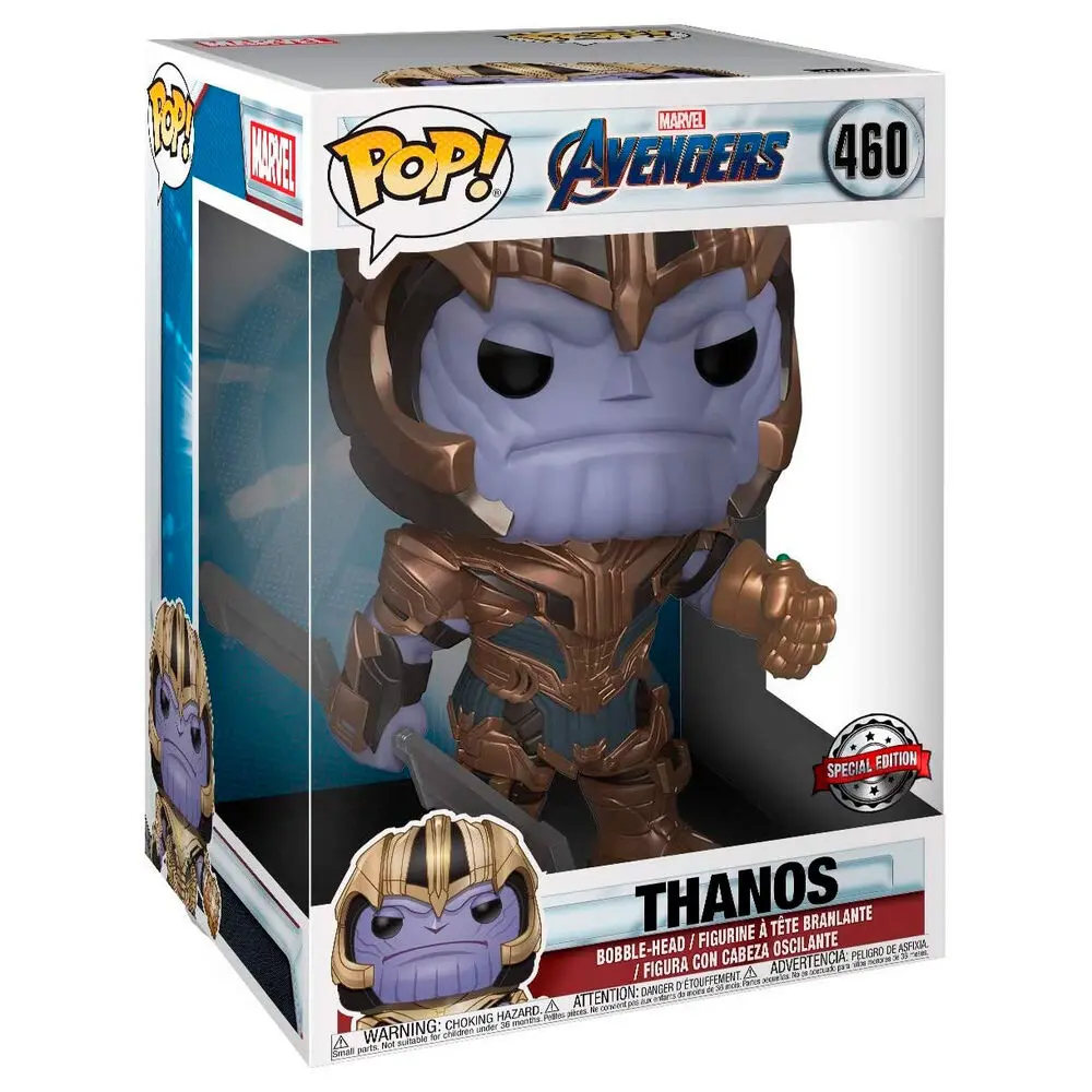 POP figurka Marvel Avengers Endgame Thanos 25cm Exclusive fotografii produktu