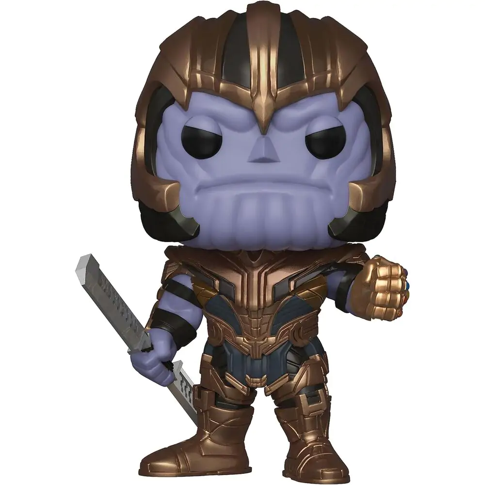 Avengers Endgame POP! Movies Vinylová figurka Thanos 9 cm fotografii produktu
