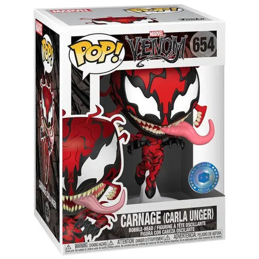 POP figurka Marvel Comics Carla Unger Carnage Exclusive fotografii produktu