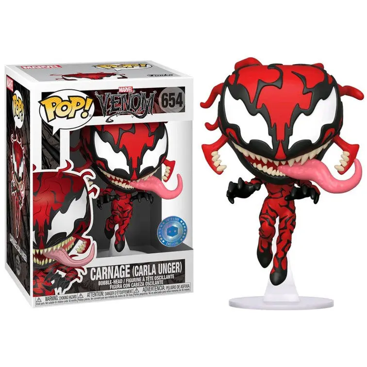 POP figurka Marvel Comics Carla Unger Carnage Exclusive fotografii produktu