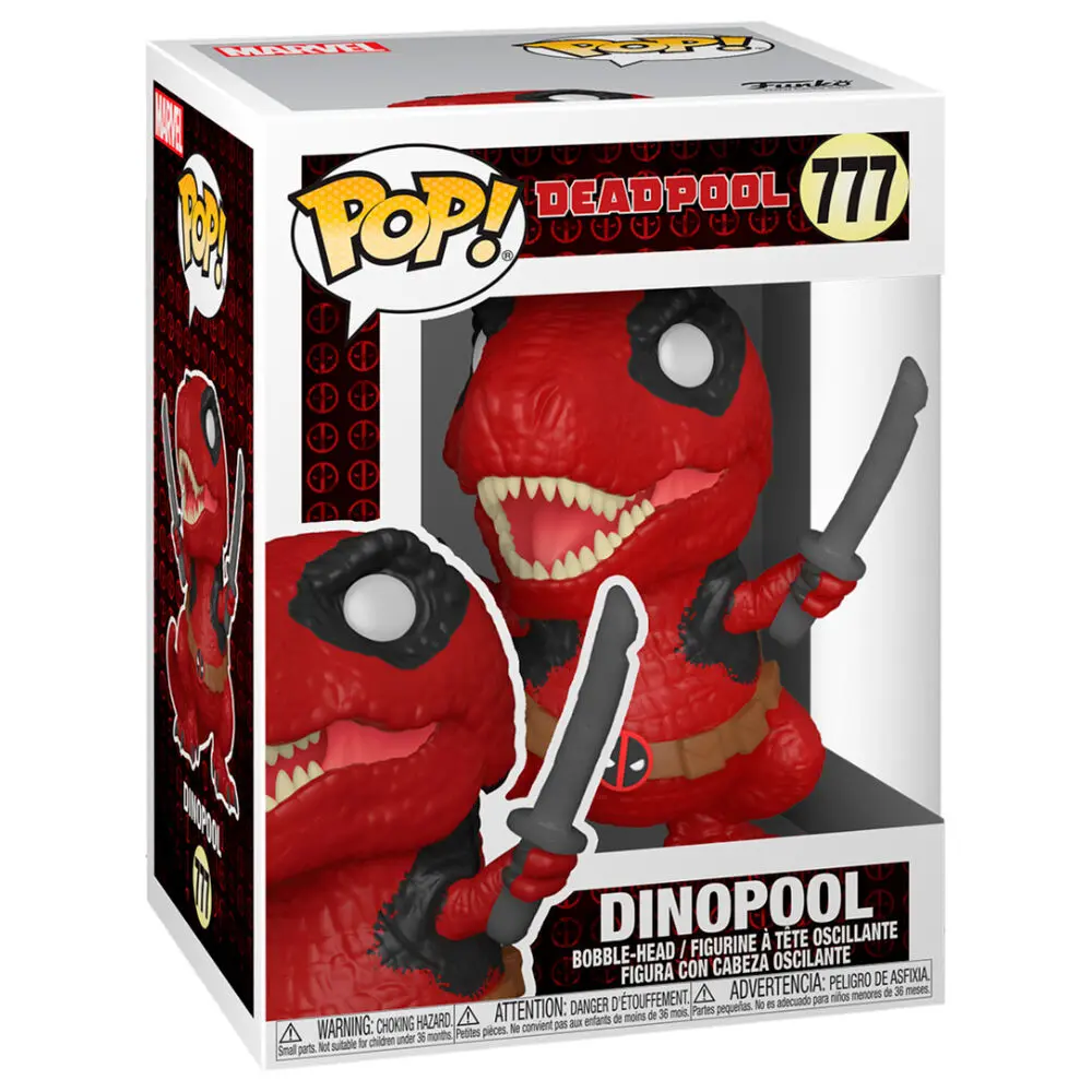 Marvel Deadpool 30. výročí POP! Vinylová figurka Dinopool 9 cm fotografii produktu