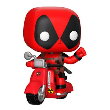 Deadpool POP! Rides Vinyl Figure Deadpool & Scooter 9 cm figurka fotografii produktu