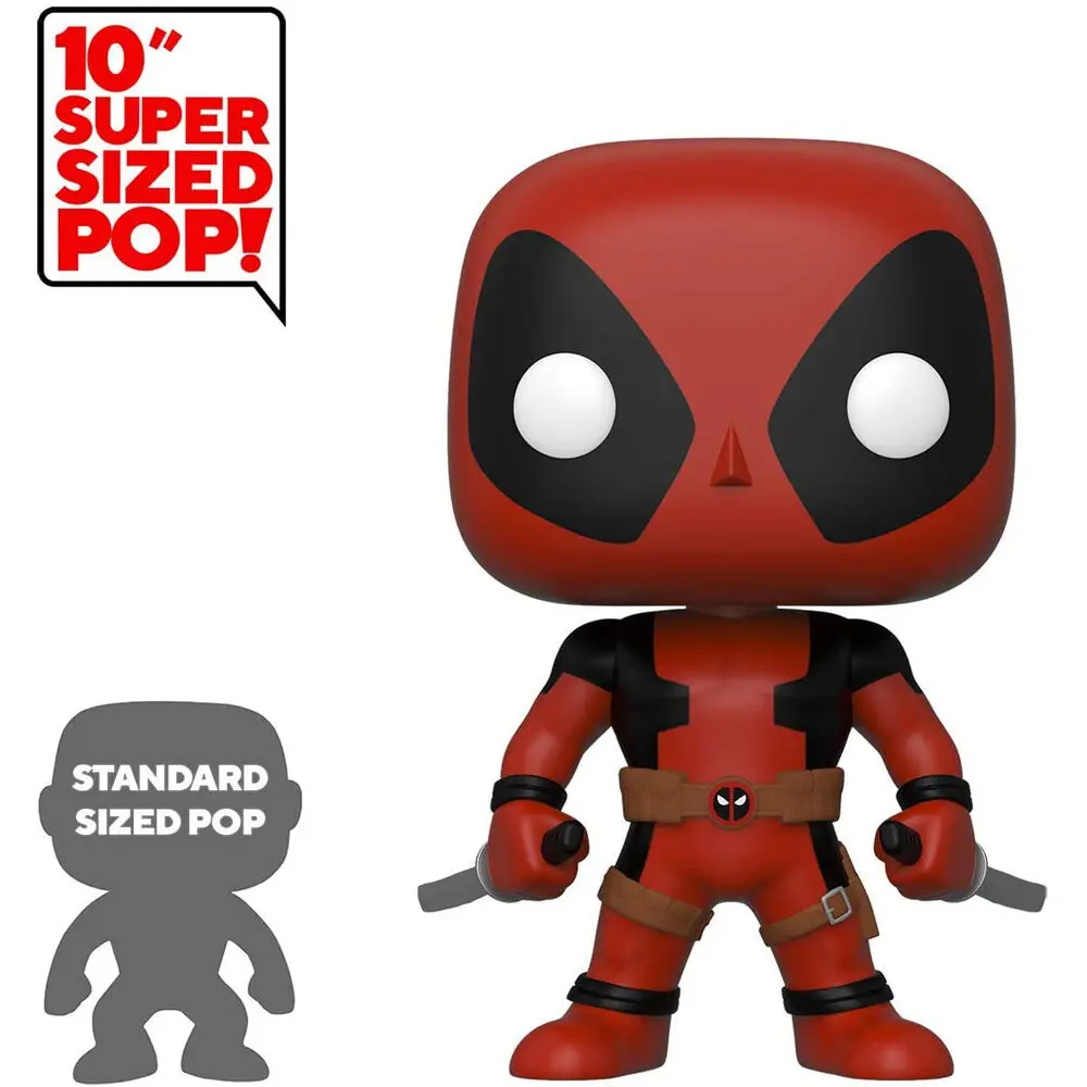 POP figurka Marvel Deadpool s meči 25 cm Exclusive fotografii produktu