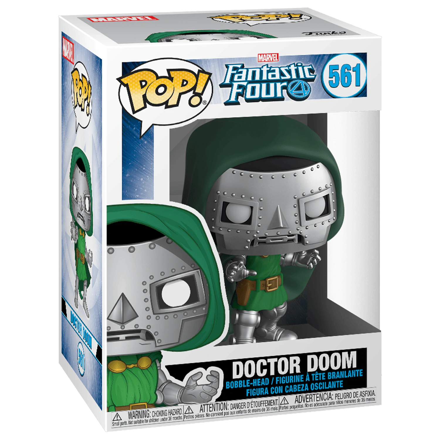 Fantastic Four POP! Marvel Vinyl Figurka Doctor Doom 9 cm fotografii produktu