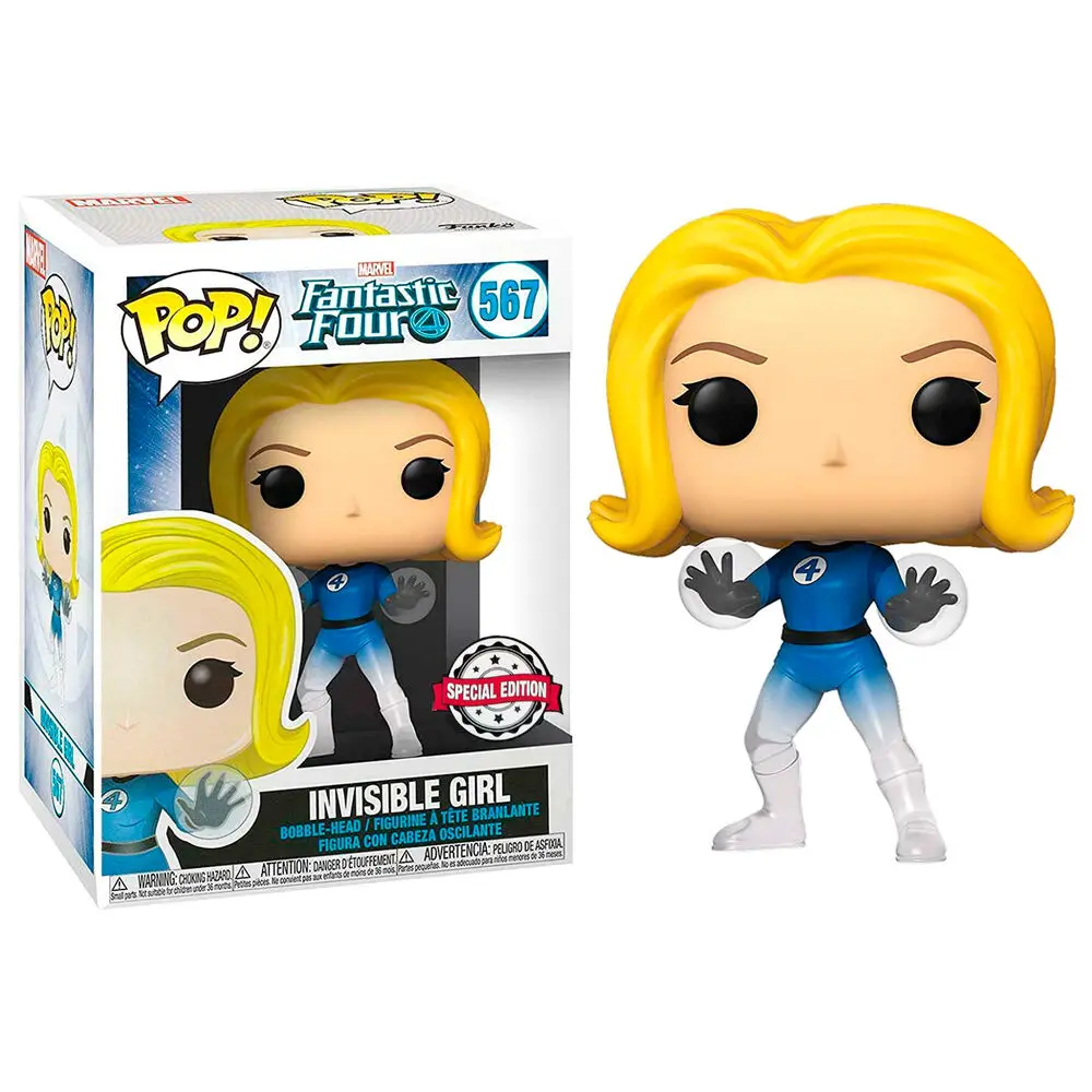 POP figurka Marvel Fantastic Four Invisible Girl Exclusive fotografii produktu