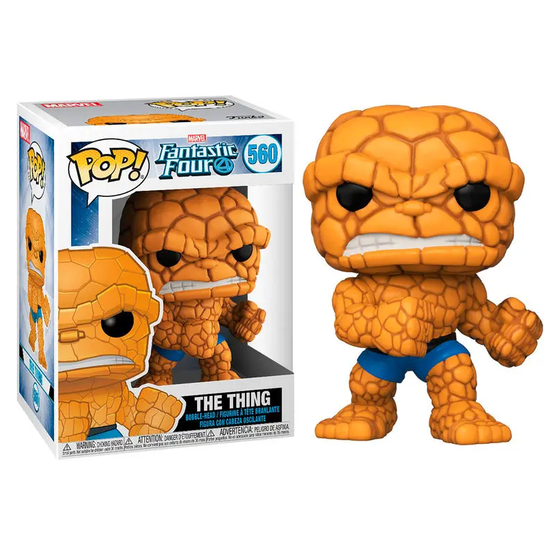 Fantastická čtyřka POP! Marvel vinylová figurka The Thing 9 cm fotografii produktu