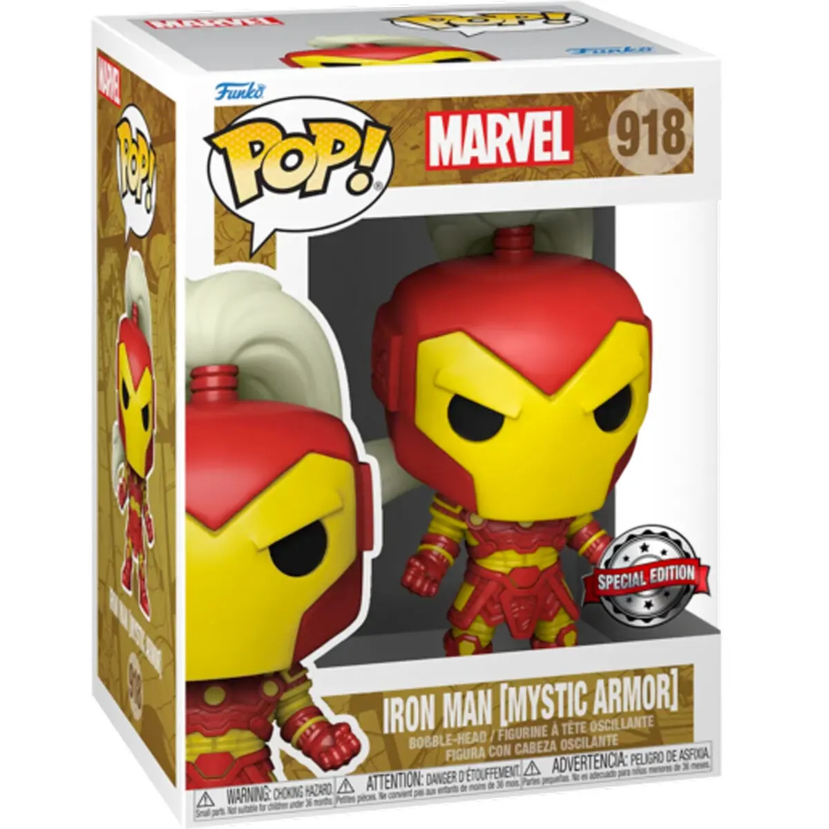 POP figurka Marvel Iron Man Mystic Armor Exclusive fotografii produktu