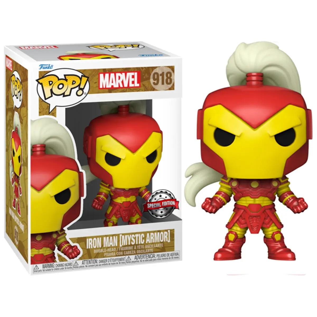 POP figurka Marvel Iron Man Mystic Armor Exclusive fotografii produktu