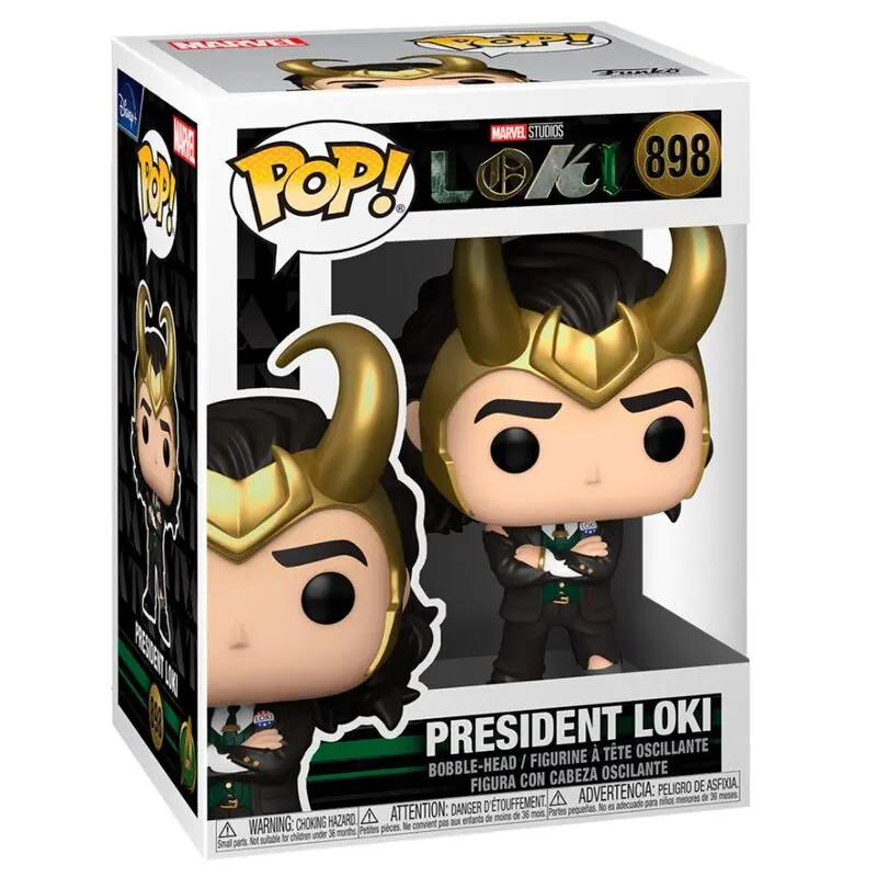 Loki POP! Vinyl Figure President Loki 9 cm figurka fotografii produktu
