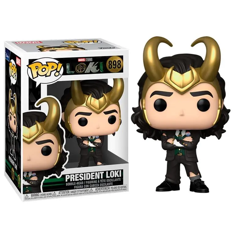 Loki POP! Vinyl Figure President Loki 9 cm figurka fotografii produktu