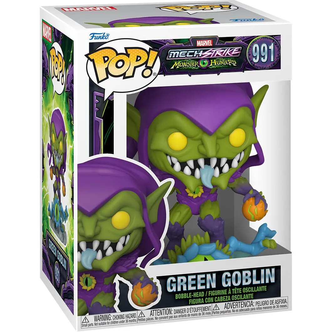 Marvel: Monster Hunters POP! Vinylová Figurka Green Goblin 9 cm fotografii produktu