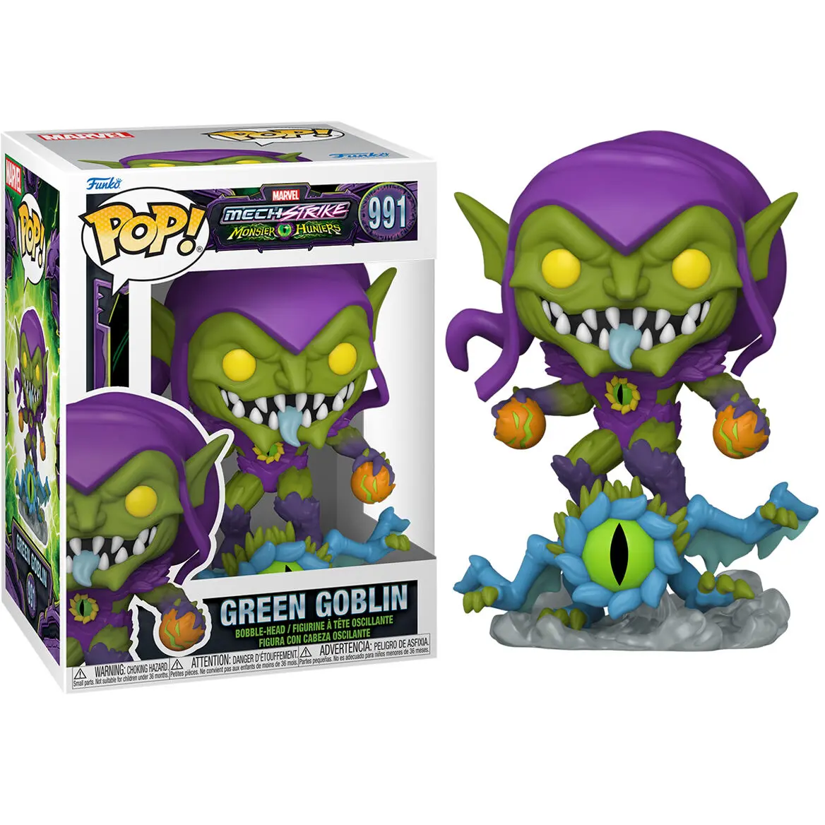 Marvel: Monster Hunters POP! Vinylová Figurka Green Goblin 9 cm fotografii produktu