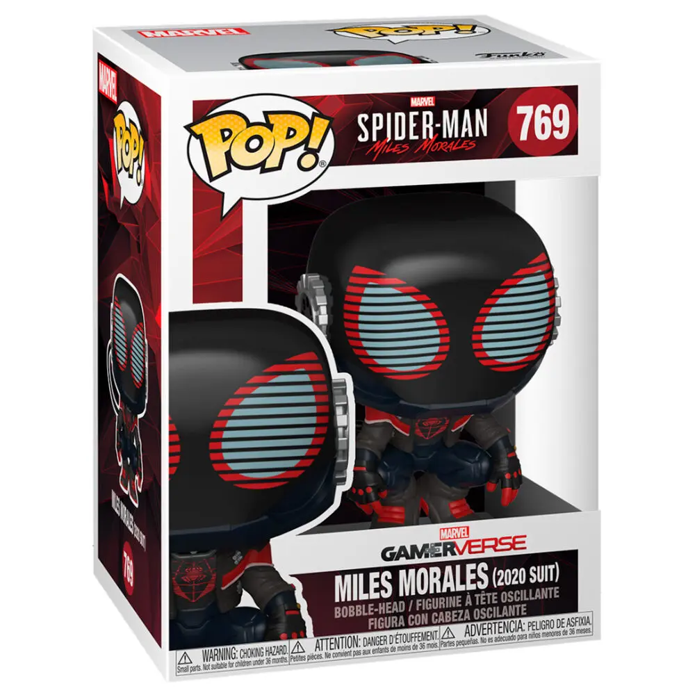 Marvel's Spider-Man POP! Games Vinylová Figurka Miles Morales 2020 Suit 9 cm fotografii produktu