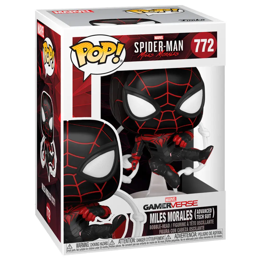 Marvel's Spider-Man POP! Games Vinylová figurka Miles Morales AT Suit 9 cm fotografii produktu