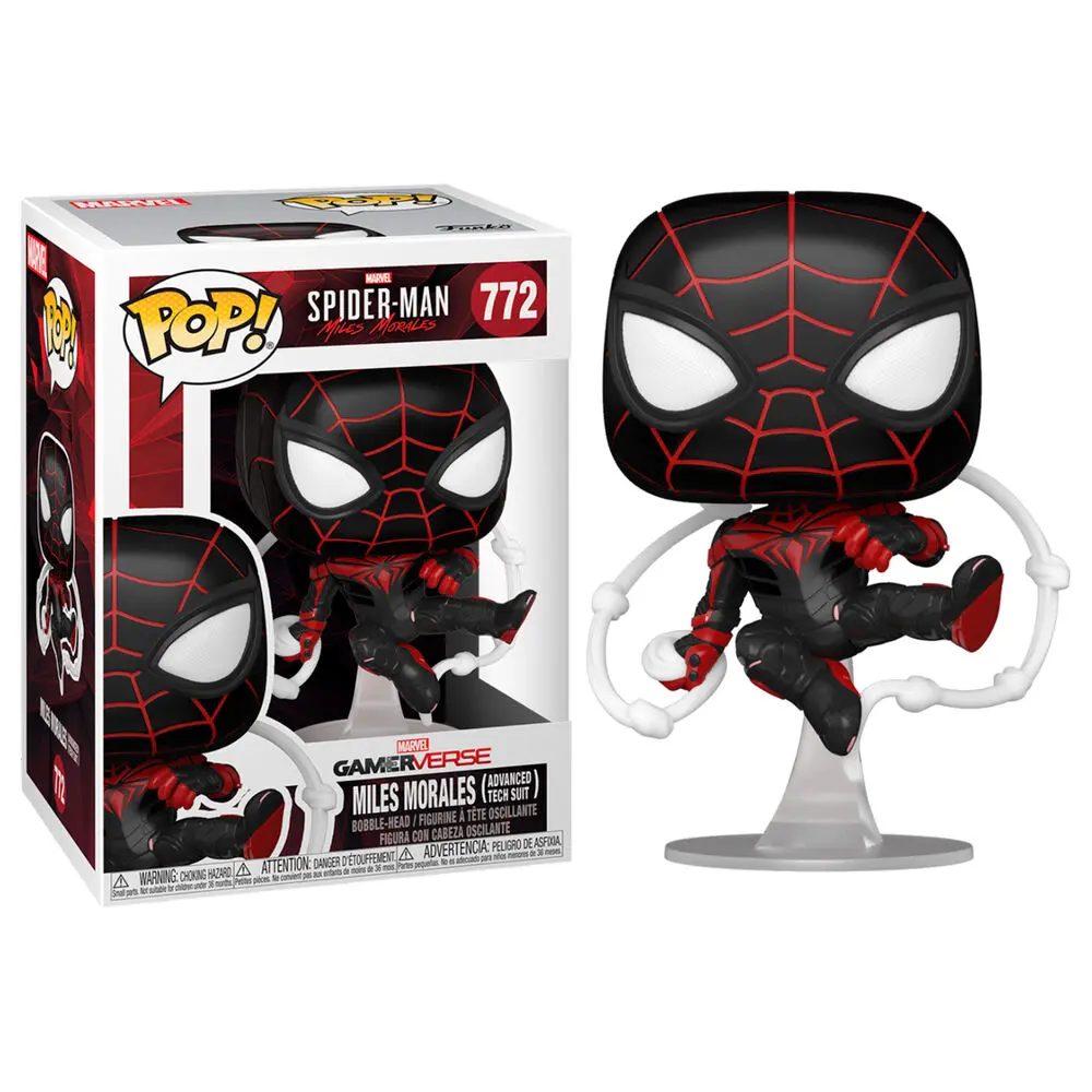 Marvel's Spider-Man POP! Games Vinylová figurka Miles Morales AT Suit 9 cm fotografii produktu