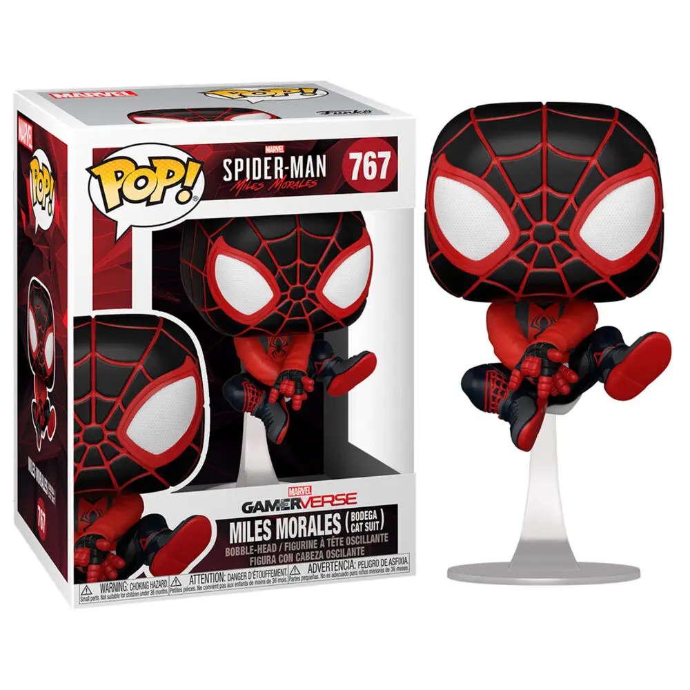 Marvel's Spider-Man POP! Games vinylová figurka Miles Morales Bodega Suit 9 cm fotografii produktu