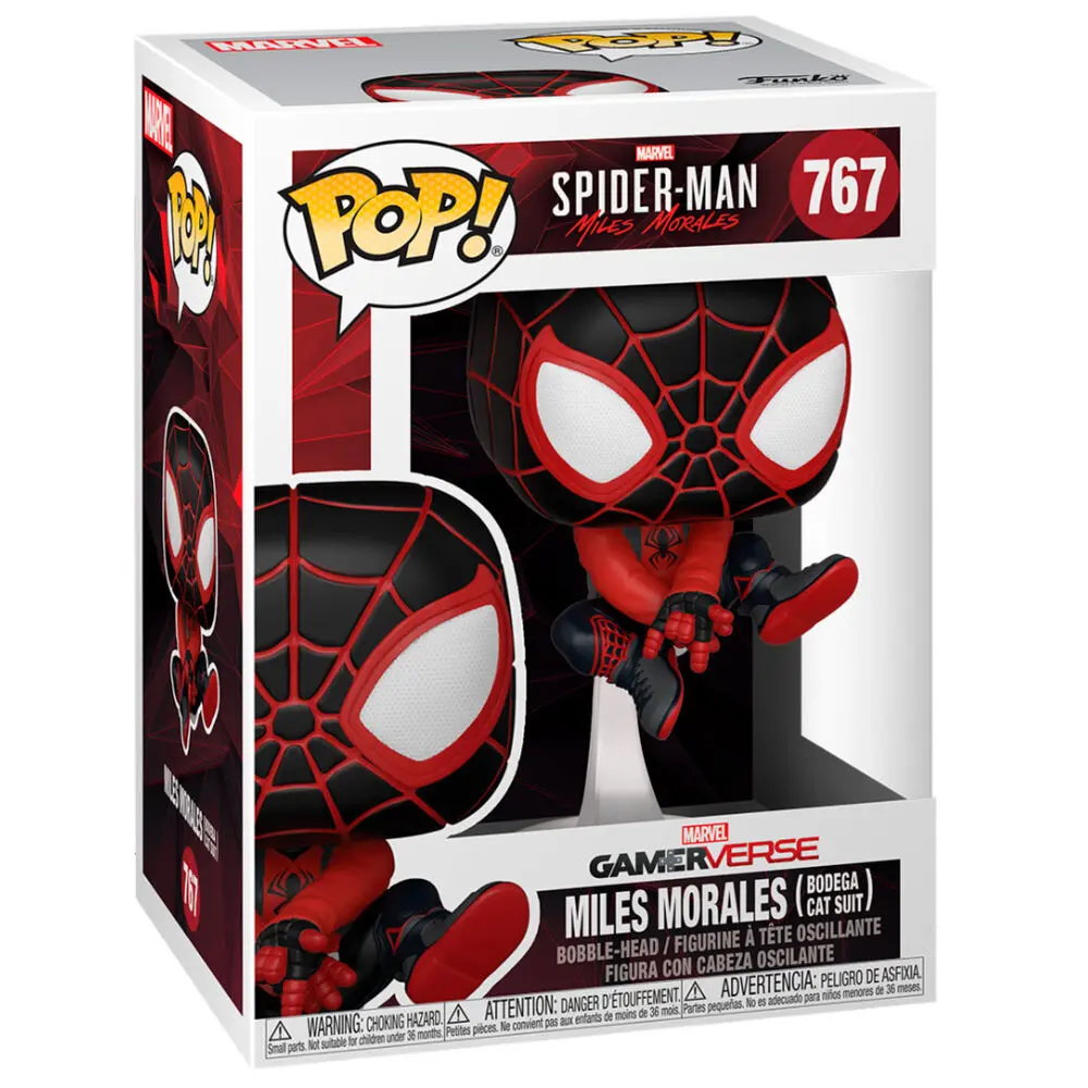 Marvel's Spider-Man POP! Games vinylová figurka Miles Morales Bodega Suit 9 cm fotografii produktu