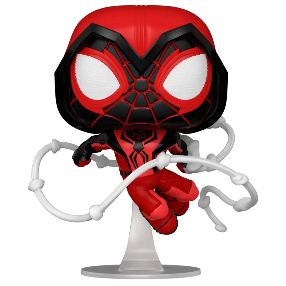 Marvel's Spider-Man POP! Games vinylová figurka Miles Morales Red Suit 9 cm fotografii produktu