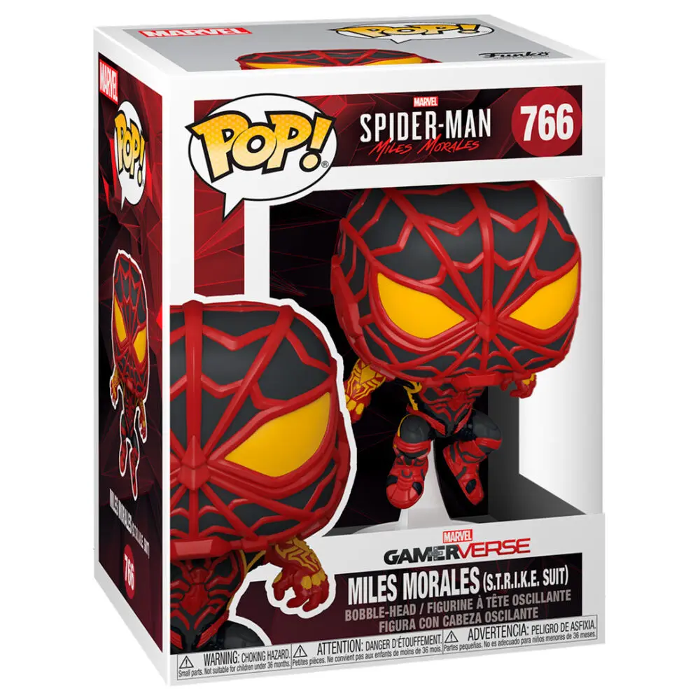 Marvel's Spider-Man POP! Games vinylová figurka Miles Morales Strike Suit 9 cm fotografii produktu