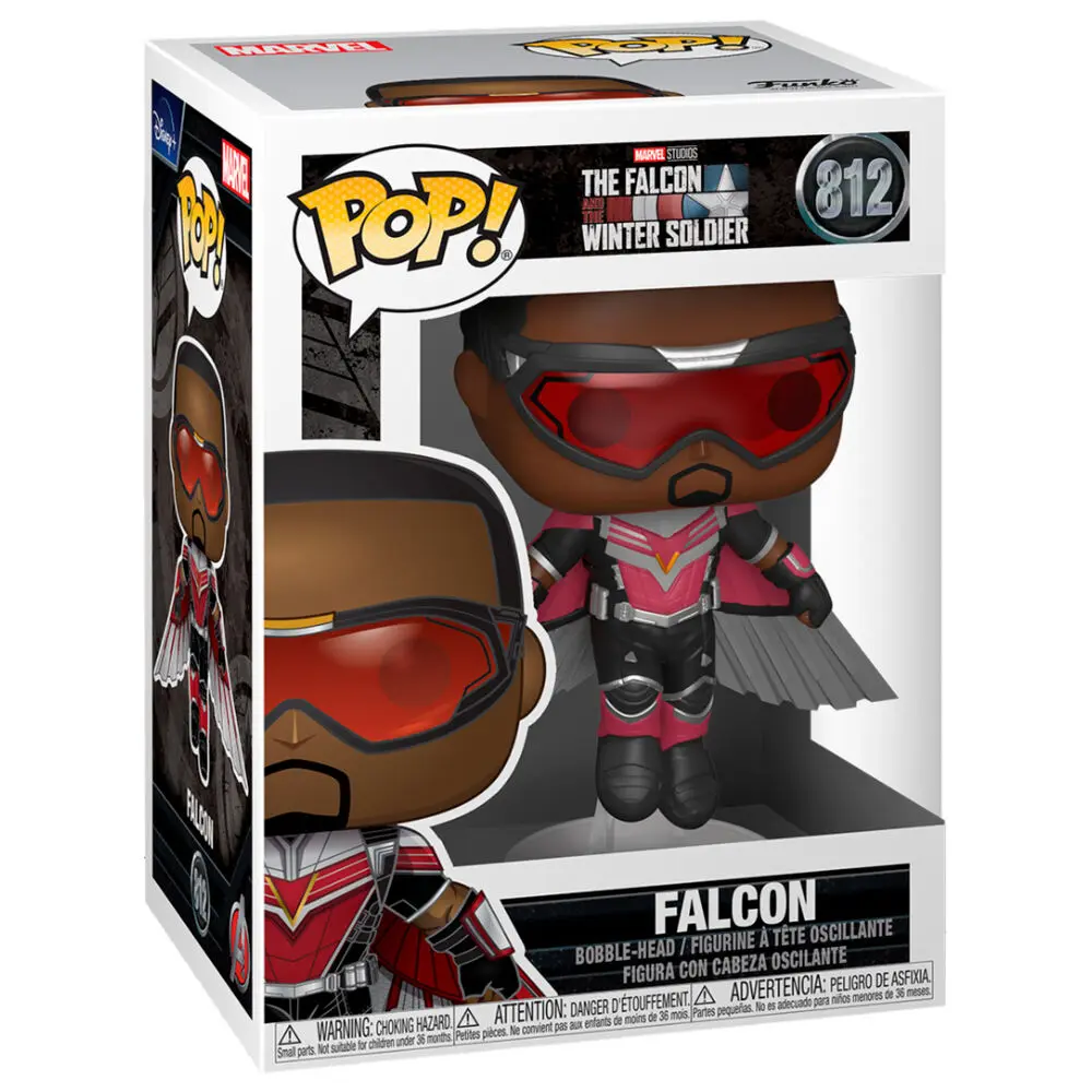 The Falcon and the Winter Soldier POP! Vinylová figurka Falcon Flying 9 cm fotografii produktu
