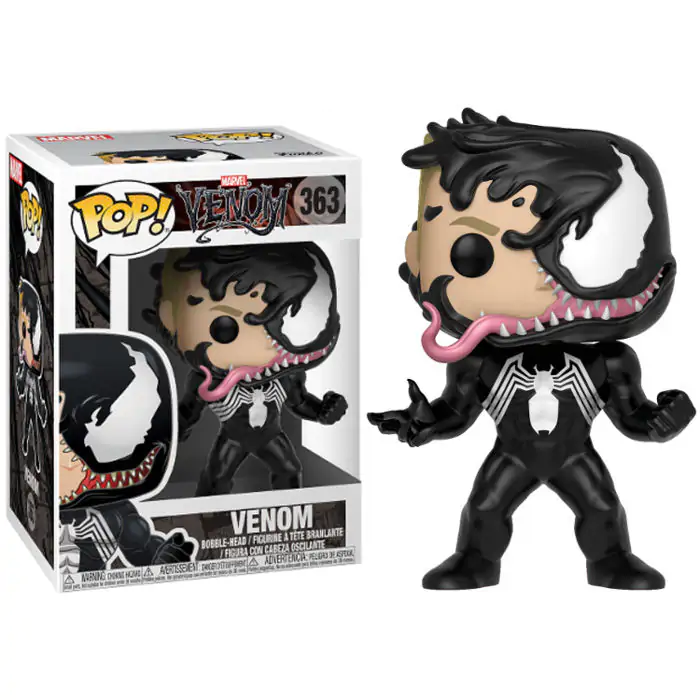 Venom POP! Marvel Vinyl Bobble-Head Venomizovaný Eddie Brock 9 cm fotografii produktu