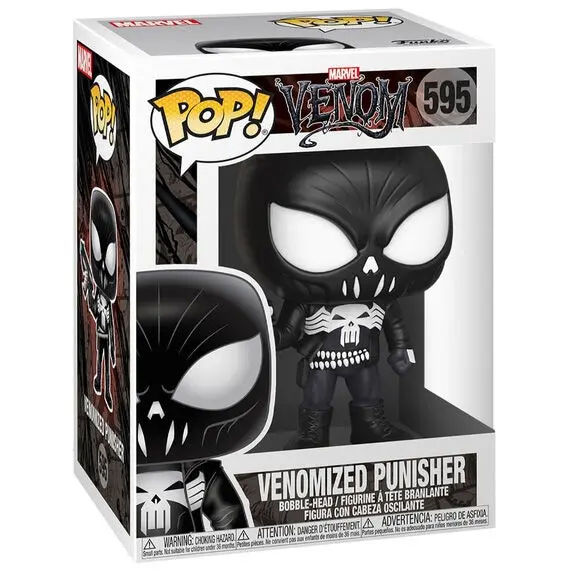 Marvel Venom POP! Marvel Vinyl Figure Punisher 9 cm fotografii produktu