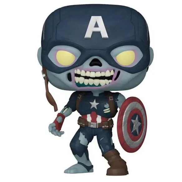 POP figurka Marvel What If Zombie Captain America Exclusive 25 cm fotografii produktu