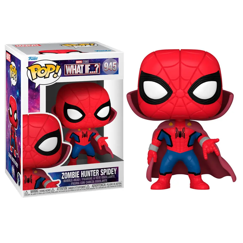 Marvel What If...? POP! TV Vinylová figurka Zombie Hunter Spidey 9 cm fotografii produktu