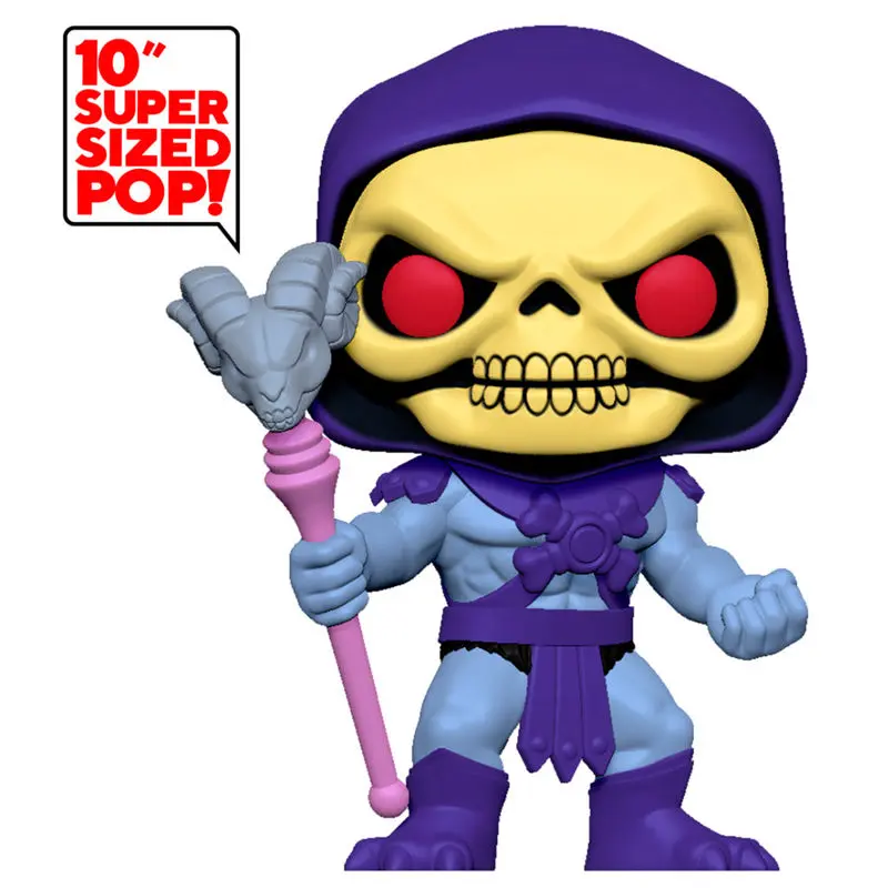 Masters of the Universe Super Sized POP! Animation vinylová figurka Skeletor 25 cm fotografii produktu