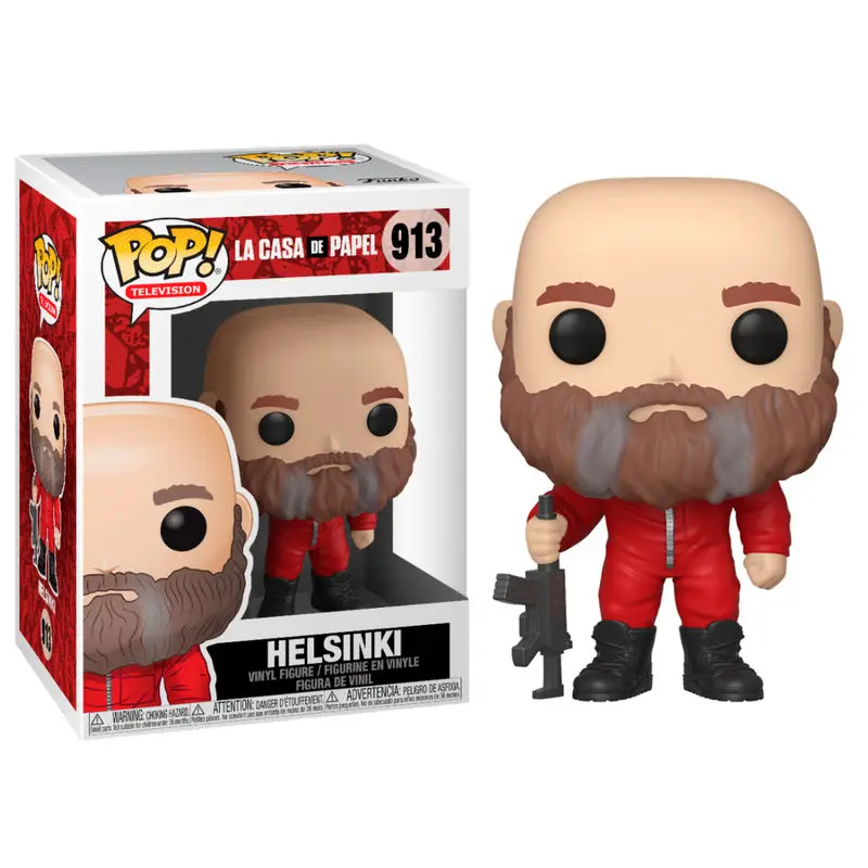 Money Heist POP! TV Vinylová figurka Helsinki 9 cm fotografii produktu