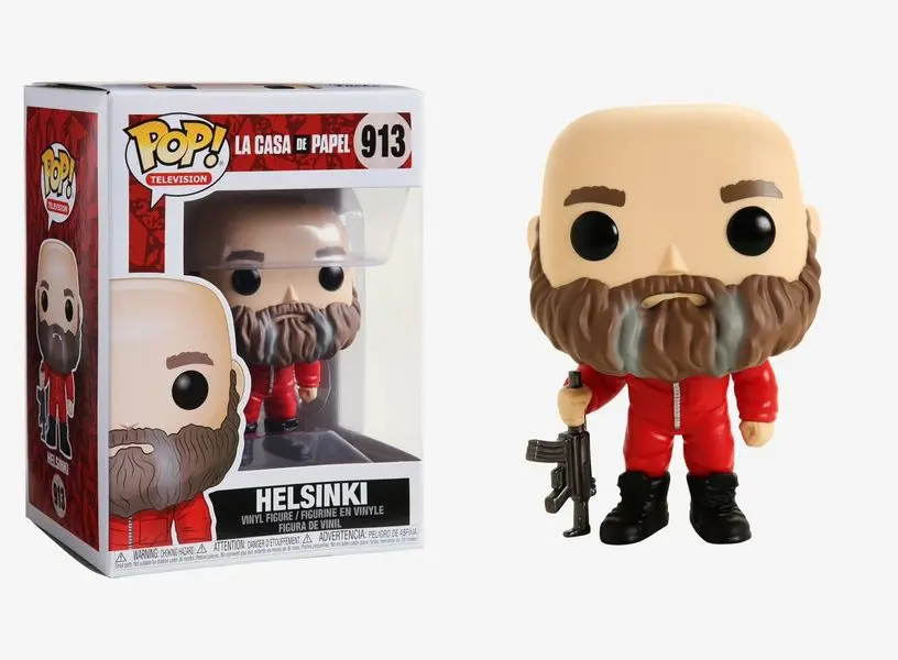 Money Heist POP! TV Vinylová figurka Helsinki 9 cm fotografii produktu