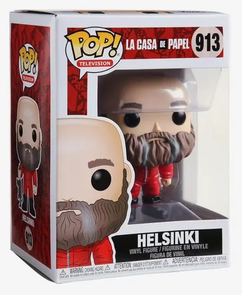 Money Heist POP! TV Vinylová figurka Helsinki 9 cm fotografii produktu