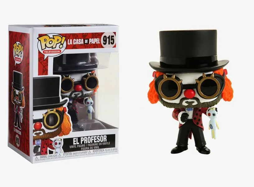Money Heist POP! TV Vinyl Figure Professor O Clown 9 cm fotografii produktu