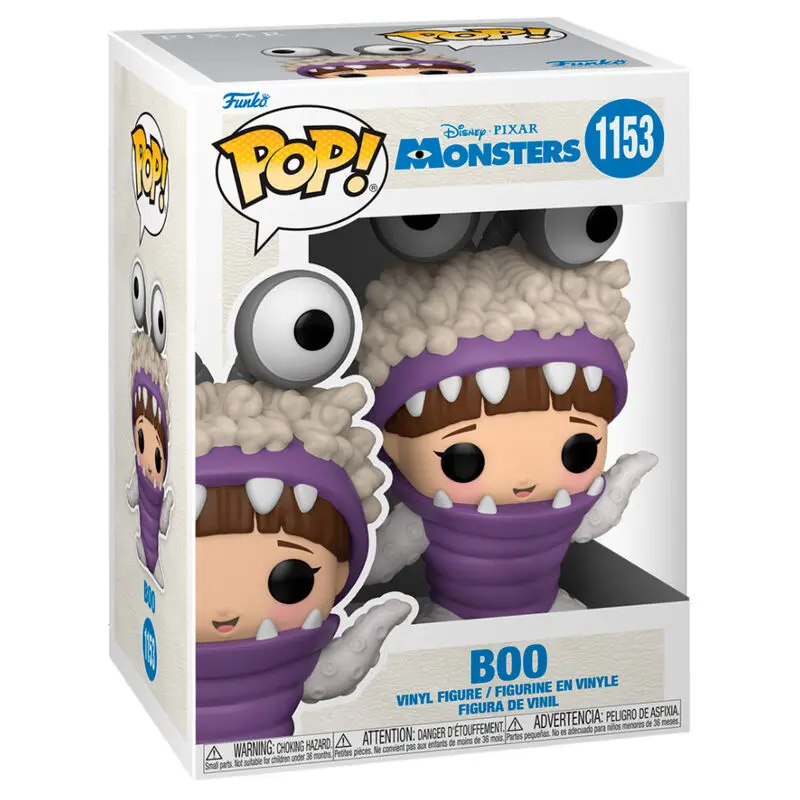 Monsters, Inc. 20th Anniversary POP! Disney vinylová figurka Boo s kapucí nahoře 9 cm fotografii produktu