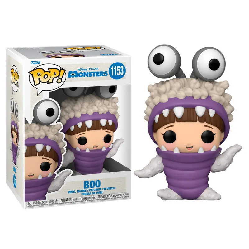 Monsters, Inc. 20th Anniversary POP! Disney vinylová figurka Boo s kapucí nahoře 9 cm fotografii produktu