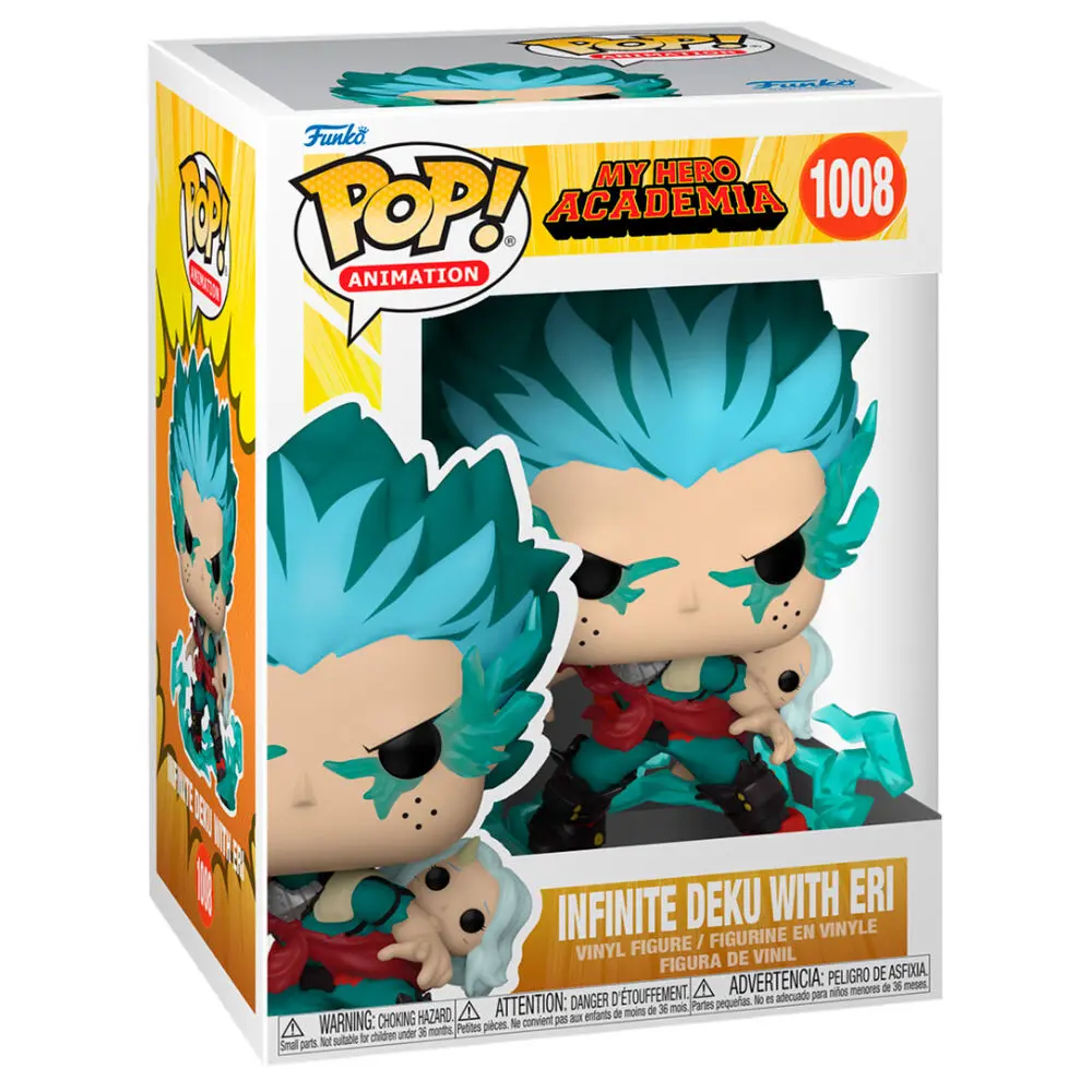 My Hero Academia POP! Animation vinylová figurka Infinite Deku s Eri 9 cm fotografii produktu