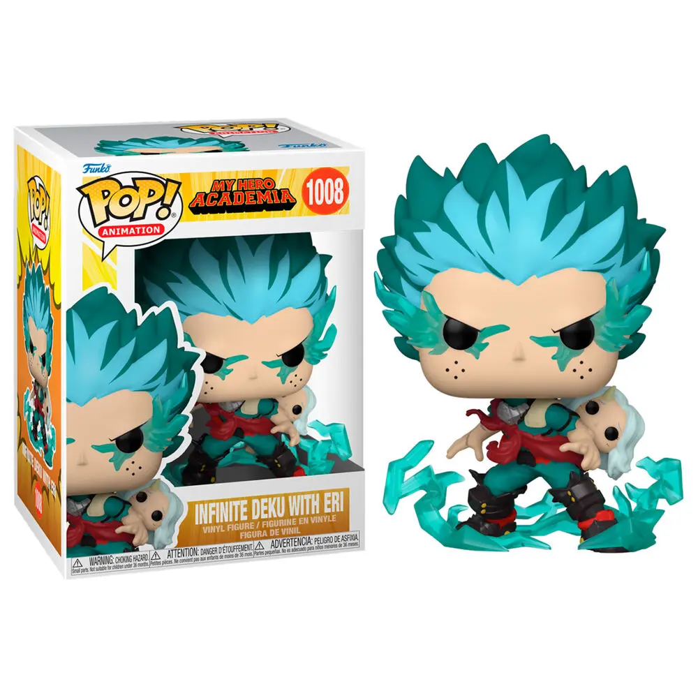 My Hero Academia POP! Animation vinylová figurka Infinite Deku s Eri 9 cm fotografii produktu